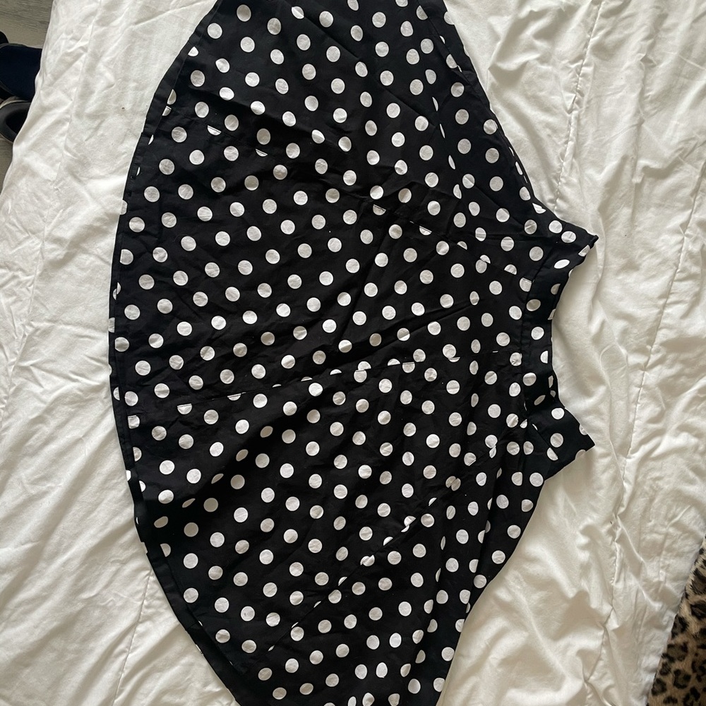 Polka Dot Circle Skirt View 5